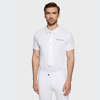 Mens Woven Tie | White