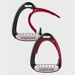 X-Cel Jumping Stirrups | Burgundy