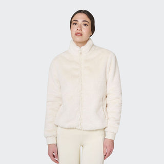 Ladies Ecofur Jacket | Antique White