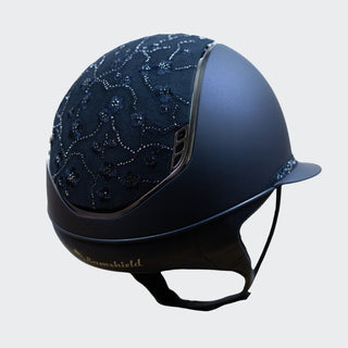 Custom | Miss 2.0 Shadowmatt | Cherry Blossom Top + Frontal Band | Navy