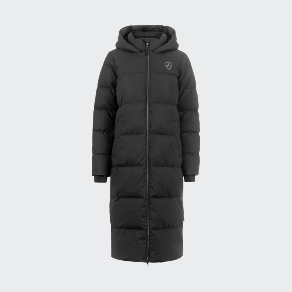 Ladies Cavalreza Maxi Padded Coat | Black