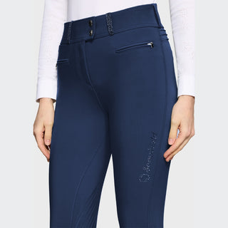 Ladies Clara Nova Breeches | High Rise | Sapphire