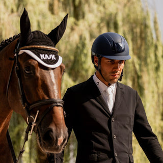 Kooki Riding Helmet | Navy | Matt