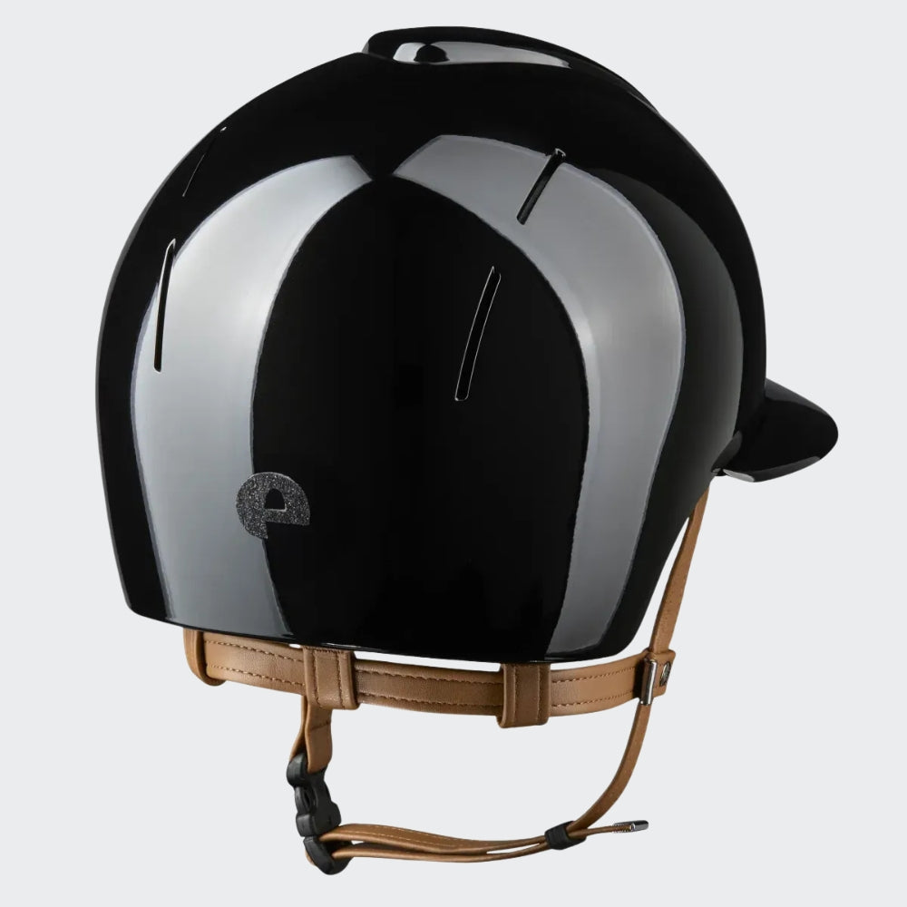 KEP Smart Nova | Star Black | Beige Chinstrap | Polo Visor | Polish Black