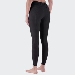 Ladies Eqleggykh Legging Breeches | High Rise | Black