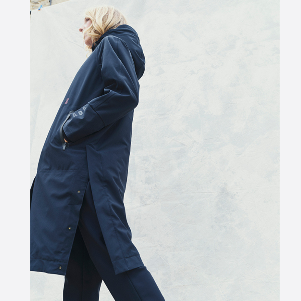 Delgado Long Winter Parka | Navy
