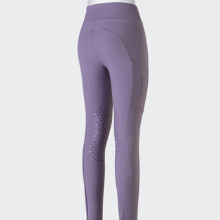 Ladies Eqgalakh Legging Breeches | High Rise | Aubergine