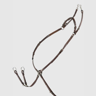 Breastplate With Running Martingale Attachment | Brown