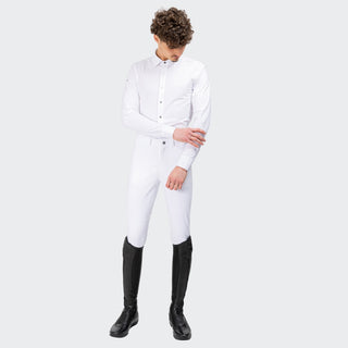 Mens Marvick Star Show Shirt | White