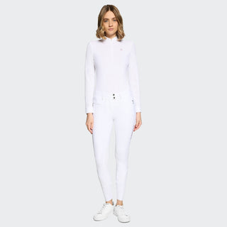 Ladies Clara Premium Breeches | High Rise | White