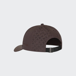 Star Logo Perforated Nylon Cap | Brown
