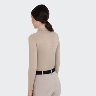 Ladies Techno Knit Training Polo | Cobblestone