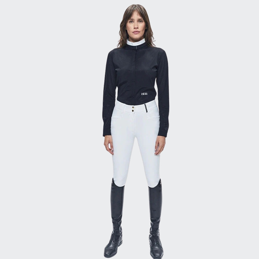 Ladies Helios Long Sleeve Show Shirt | Black