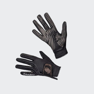 V-Skin Swarovski Gloves | Black | Rose Gold