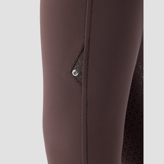 Ladies Crystalek Breeches | High Rise | Cocoa Powder