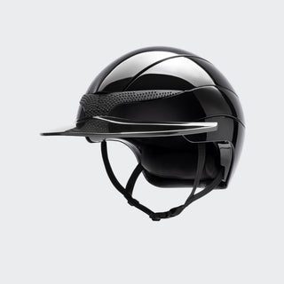 Xanto Helmet | Sun Visor | Rhinestone Detail | Glossy Black