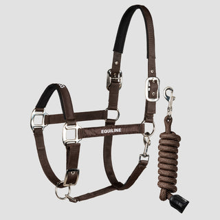 Eqtras Headcollar & Leadrope Set | Brown