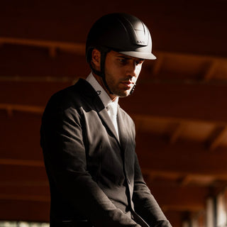 Kooki Riding Helmet | Dark Shadow