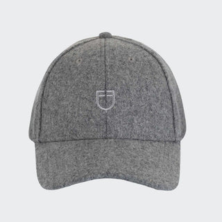 Unisex Wool Baseball Cap | Grey Melange