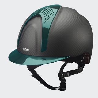Carbon Helmet | E-Light Matt | 2 Green Inserts