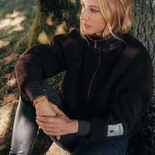 Ladies Tabalou Teddy Fleece | Brown
