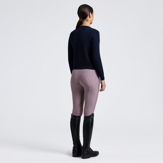 Girls Mini Horses Cashmere Blend Sweater | Navy