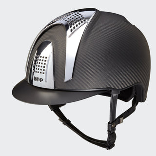 Carbon Helmet | E-Light Matt | 3 Silver Inserts