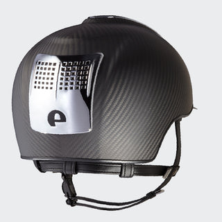 Carbon Helmet | E-Light Matt | 3 Silver Inserts