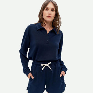 Ladies Oscar Cotton Shorts | Navy