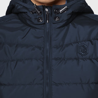 Ladies Davos Puffer Coat | Navy