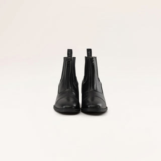 Short Boots Front Zipper | Black
