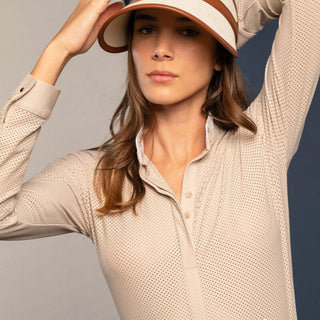 Ladies Sultane Visor | Ecru