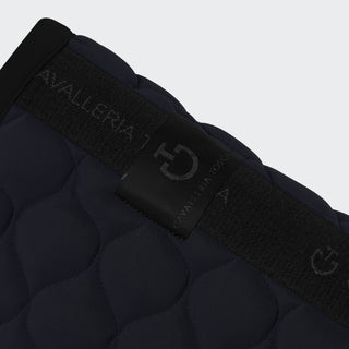 Circular Quilted Jumping Saddle Pad | Charcoal