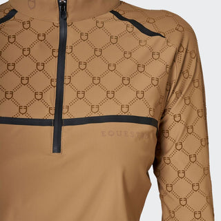 Ladies Monogram Training Polo | Tobacco Brown