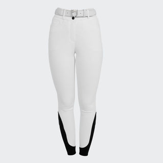 Ladies Hunter Breeches | High Rise | White