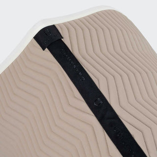 Wave Quilting Jumping Saddle Pad | Cobblestone