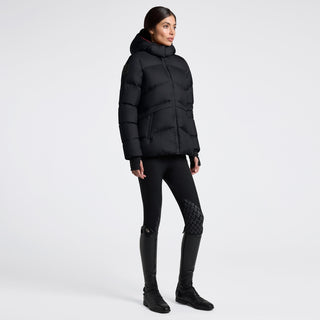 Ladies CT Hooded Down Padded Coat | Navy
