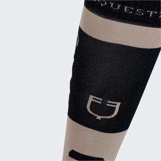Unisex Technical Carbon Socks | Black & Cobblestone
