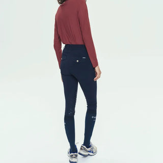 Ladies Giovani Grip Breeches | Medium Rise | Navy