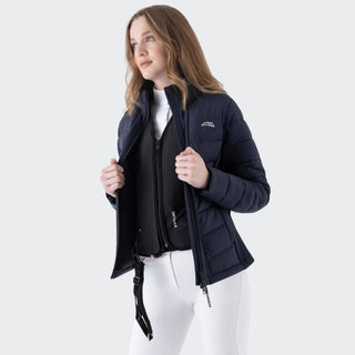 Ladies Eqbair Airbag Compatible Padded Coat | Navy