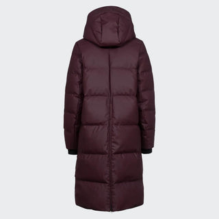 Ladies Cavaldaly Maxi Coat | Dusty Plum