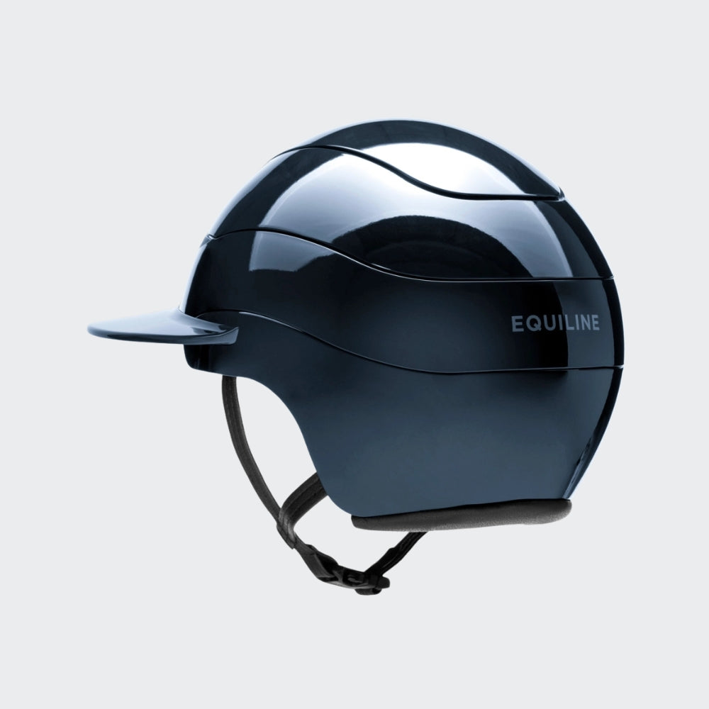 Xanto Helmet | Sun Visor | With Logo | Glossy Navy