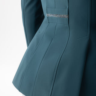 Ladies Eqcrysaline Show Jacket | Octane Bottle Green