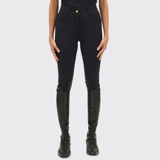 Ladies Giovani Light Grip Breeches | Medium Rise | Navy