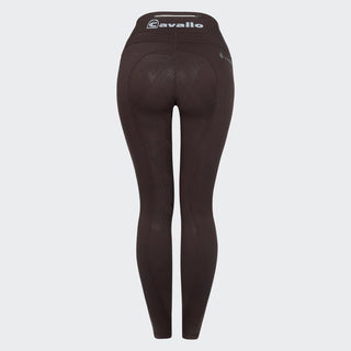 Ladies Cavallin Grip Riding Leggings | Coffee