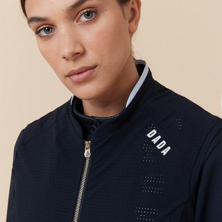 Ladies Tornado Sleeveless Micro-perforated Cover Jacket For Airbag | Navy