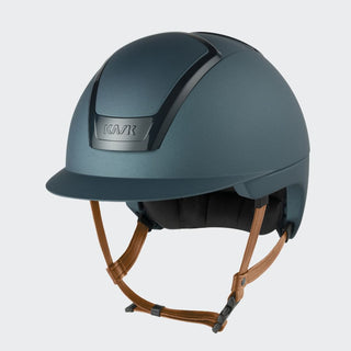 Nemesi Metal | Light Brown Chinstrap | Teal Green