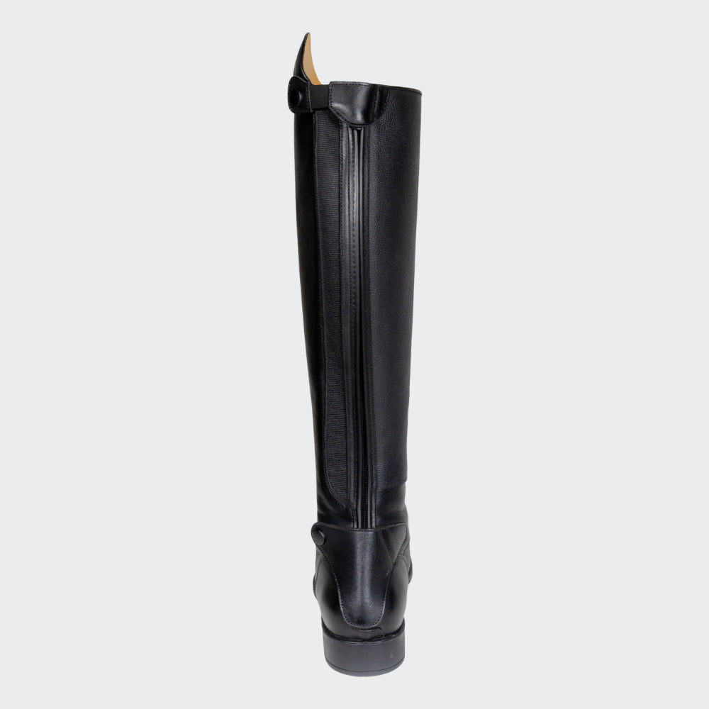 Tall Riding Boots Without Laces | Black