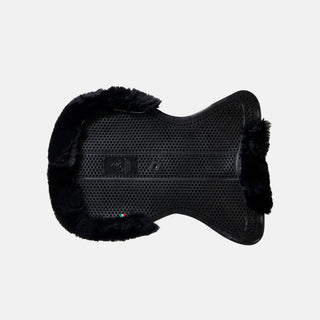 Cut Out Sheepskin Gel Pad With Dri-Lex | Black