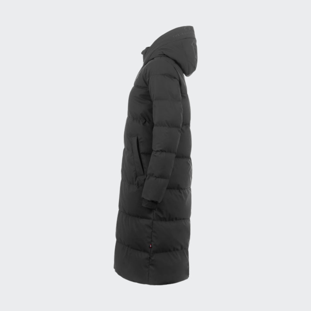 Ladies Cavalreza Maxi Padded Coat | Black
